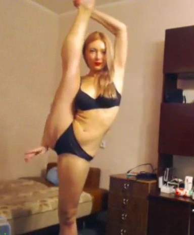 Бывшая чемпионка по гимнастике